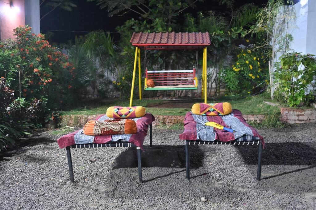 Apna Farmhouse - Private Villa With Pool & Play Area - Near Fort -15 Min To Ellora Caves Daulatabad Exterior photo